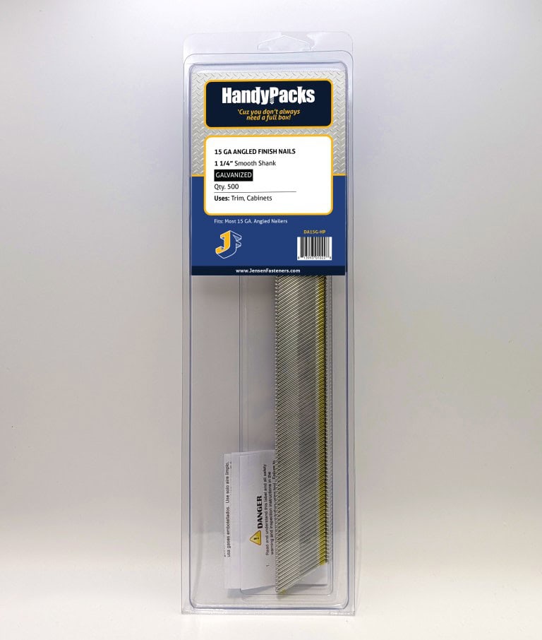 15ga angled finish nails (medium)