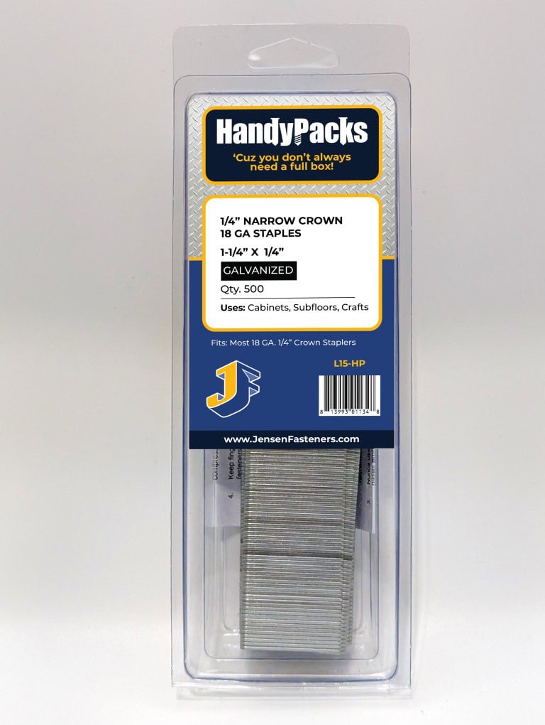 1 4in narrow crn 18ga staples (medium)