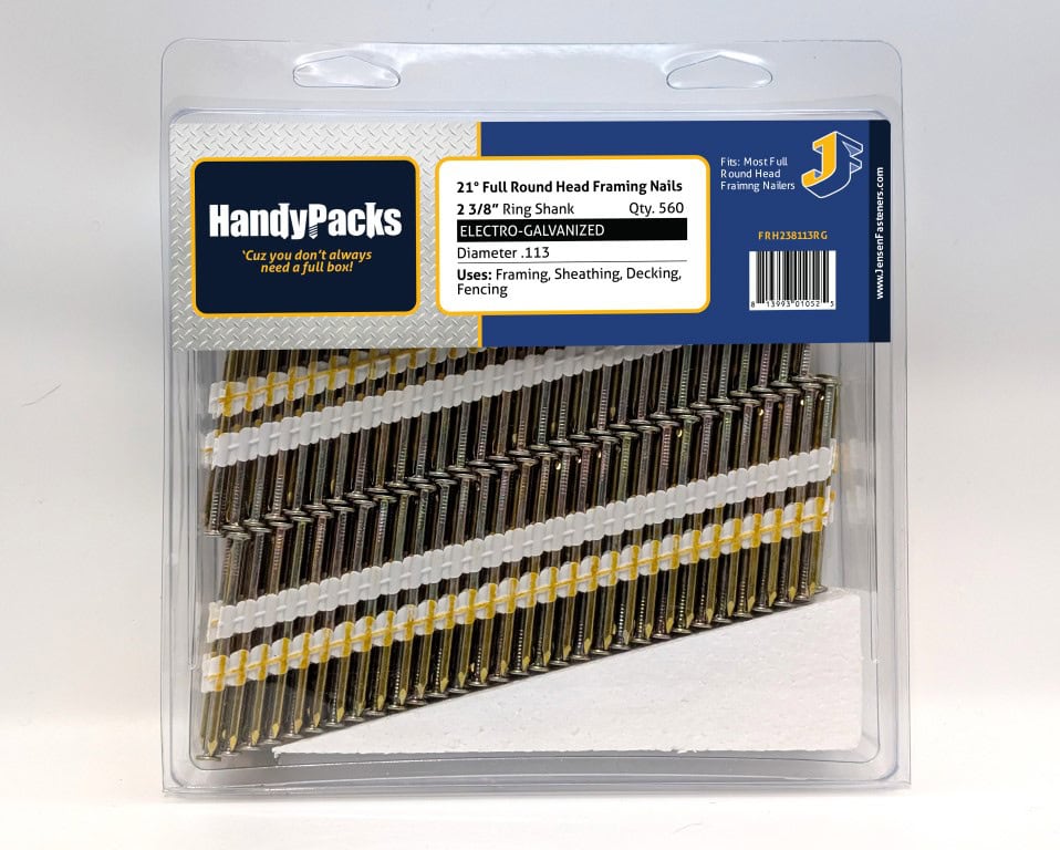 21deg full round head framing nails (medium)