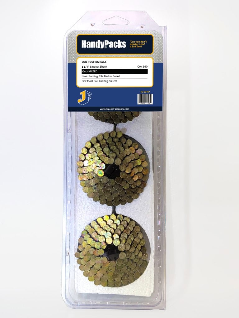 coil roofing nails (medium)