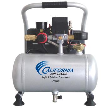 california air tools 1p1060s ultra quiet 1.0 gal, .6 hp, 120 psi, 1.2 cfm, 56 db