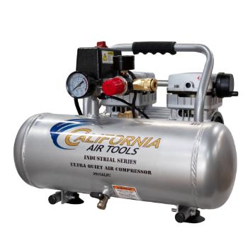 california air tools 2010alfc ultra quiet 2.0 gal, 1 hp, 125 psi, 3.0 cfm, 60 db
